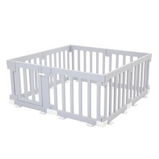 에듀플레이 우디 스퀘어 베이비룸 8p 문세트, 그레이, 1세트 완구/취미/실내대형완구 반품 최저가 87,360원