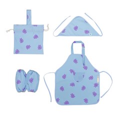 아동용 아이주 방수 앞치마 + 토시 + 두건 + 가방 세트 문구/오피스/미술/화방용품 반품 최저가 12,910원