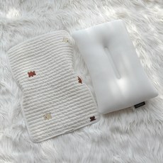달콤베이비 양면 매쉬 짱구베개 + 곰도리 자수 줄누빔 베개 땀패드 세트, 혼합색상, 1개 출산/유아동/유아동침구 반품 최저가 10,610원