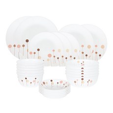 코렐 꽃솜 5인 홈식기세트, 혼합색상, 식기 22P, 1세트 주방용품/접시/플레이트 반품 최저가 131,830원