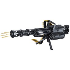 블럭테크닉 개틀링 머신건 블럭총 1524피스 CBT568013, 블랙, 1개 완구/취미/블록놀이 반품 최저가 53,200원