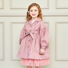 월튼키즈 여아용 벌룬소매 리본 트렌치코트 출산/유아동/유아동패션 반품 최저가 16,060원