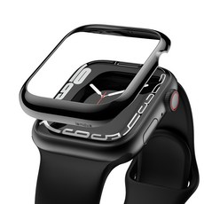 아이엠듀 애플워치 슬림핏 메탈 베젤링 케이스, 02 블랙 헬스_건강식품/헬스/요가용품 반품 최저가 7,340원