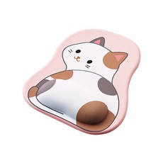 엘레컴 궁디팡팡 손목 보호 마우스패드, 고양이, 1개 가전디지털/키보드/마우스 반품 최저가 6,350원