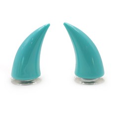 삼에스 오토바이 헬멧 장식 악마뿔 2p, 스카이 자동차용품/오토바이용품 반품 최저가 7,620원