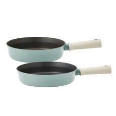 락앤락 인덕션 슈트 IH 후라이팬 세트 2개, 민트, 프라이팬 24cm + 프라이팬 26cm, 1세트 주방용품/냄비/프라이팬 반품 최저가 52,900원