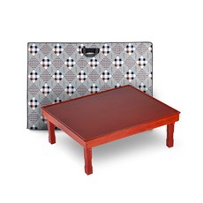 남원목기 테두리 직 교자상 75 x 90 cm + 3중 누빔 전용 상버커, 체리 주방용품/교자상 반품 최저가 56,420원