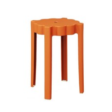 비올레따젬마 플라스틱 미니 간이 보조의자 와이드 29 x 29 x 46 cm, 오렌지, 1개 문구/오피스/사무용품 전문관 반품 최저가 9,820원