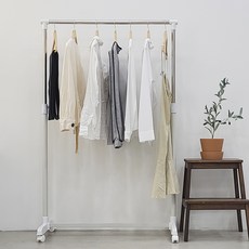 반디앤홈 아이언 이동식 센스 행거 900, 화이트 홈인테리어/침실가구 반품 최저가 21,740원