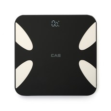 카스 블루투스 스마트 체중계, BF-1905B, Classic Black, 1개 가전디지털/건강가전 반품 최저가 28,150원