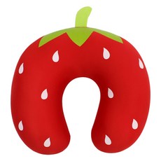 캐릭터비즈 목쿠션, 딸기 홈인테리어/침구 반품 최저가 6,830원