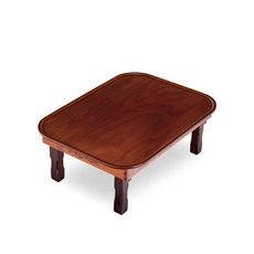 남원목기공예사 춘향골 오동 6인 타원형 다용도 상, 체리 주방용품/교자상 반품 최저가 32,690원