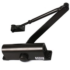 DAKO 도어클로저 ㄱ자 브라켓 블랙 K630, 1개 생활용품/안전/호신용품 반품 최저가 23,450원