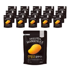 건망고 슬라이스, 250g, 16개 식품/견과/건과 반품 최저가 56,370원