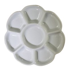 길그리 도자기 팔레트 04 4호 17cm, 1개, 8칸 문구/오피스/학용품/수업준비 반품 최저가 6,800원