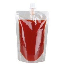 띵파우치 투명 스파우트 파우치 9파이 300ml, 40개입, 1개 주방용품/일회용품/종이컵 반품 최저가 9,550원