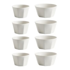 시라쿠스 네이처 공기대접 세트, 네이처화이트, 공기 4p + 대접 4p, 1세트 주방용품/그릇/홈세트 반품 최저가 30,980원