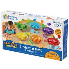 러닝리소스 새둥지 수학 분류 세트 LER5554, 1개 완구/취미/STEAM완구 반품 최저가 23,790원