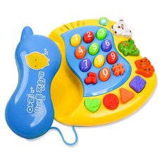 내친구 아리 우리말 빅버튼 전화기, 혼합색상, 1개 출산/유아동/완구/교구 반품 최저가 9,620원