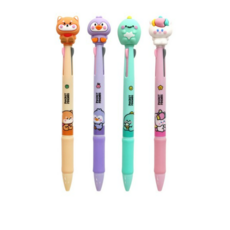 핑크풋 2000 쪼꼬미 친구들 피규어 3색 볼펜 4종 세트 0.7mm, 혼합색상, 1세트 문구/오피스/학용품/수업준비 반품 최저가 4,760원