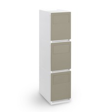 라이피스트 디큐브 가정용 분리수거함 푸쉬형 3단, 베이지 + 베이지 + 베이지, 1개 홈인테리어/청소/세탁용품 반품 최저가 37,360원