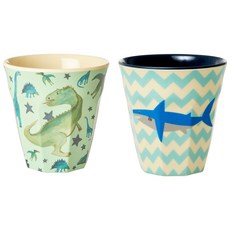 라이스 유아용 컵 중 2종 세트, 다이노, 샤크, 1세트 주방용품/유아동컵/빨대컵 반품 최저가 10,880원