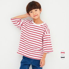 롤리트리 아동용 7부 스트라이프 티셔츠 출산/유아동/유아동패션 반품 최저가 5,160원