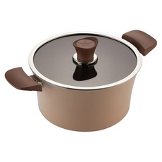 해피콜 인덕션 이든 IH 곰솥냄비, 24cm, 아몬드 베이지, 1개 주방용품/찜솥/들통 반품 최저가 37,420원