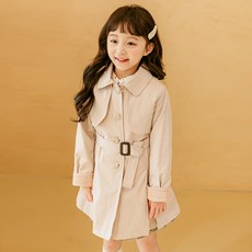 라라아망 여아용 트렌치 체크 코트 출산/유아동/유아동패션 반품 최저가 44,190원