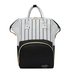 JCP 세로 스트라이프 기저귀 백팩, 블랙 생활용품/기저귀 반품 최저가 11,450원