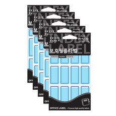 쁘띠팬시 보호 필름 라벨 견출지 20-F213 13p, 5개 문구/오피스/사무용품 전문관 반품 최저가 4,560원