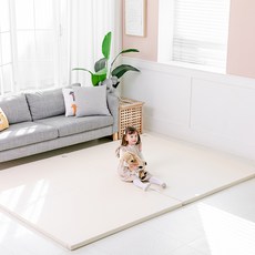 엘라즈 베이비 제로갭 항균인증 유아 폴더매트, 아이보리 출산/유아동/매트/안전용품 반품 최저가 65,450원