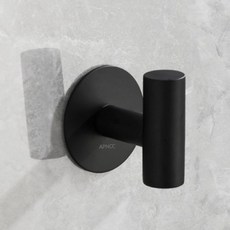 앞날창창 무타공 고급형 벽걸이 다용도 후크 걸이, 블랙, 3개 생활용품/옷걸이 반품 최저가 7,020원