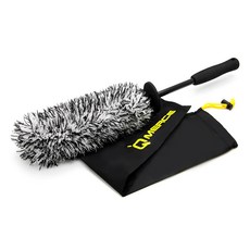 큐머스 퀵 휠 초극세사 세차 브러쉬 45cm + 파우치, 블랙 + 화이트 + 옐로우(브러쉬), 1세트 자동차용품/세차/카케어 반품 최저가 8,550원