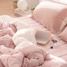 쉬즈홈 국내 제조 쉐이크밀크 워싱 차렵이불 세트 홈인테리어/FW 침구샵 반품 최저가 29,800원