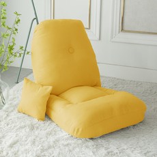 타니코튼 접이식 소파, 노랑 문구/오피스/사무용품 전문관 반품 최저가 18,010원