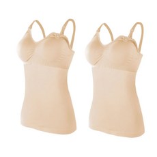 여성용 임산부 캐미솔 탈착식 캡내장 수유 런닝 2p 출산/유아동/임부/태교용품 반품 최저가 6,570원