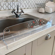 메인홈시스 커브형 플러스 싱크대 물막이, 엄마의 집밥, 1개 주방용품/주방잡화 반품 최저가 12,210원