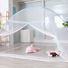 다샵 원터치 모기장, 블루 홈인테리어/커튼/블라인드 반품 최저가 8,330원