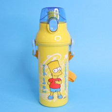 릴팡 아동용 심슨 앵커 원터치 어깨끈 물통, 혼합색상, 480ml, 1개 주방용품/물병/물통/텀블러 반품 최저가 6,560원