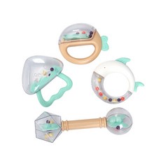 캐스비 맑은소리 베베 바닷속 악기놀이 4p 세트, 혼합색상, 1세트 완구/취미/신생아/영아완구 반품 최저가 9,570원