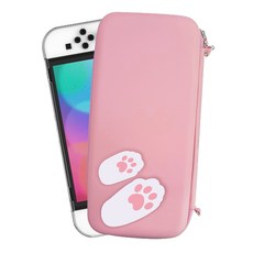 겜맥 닌텐도스위치 고양이발 파우치 핑크, 1개, KMNS-305 가전디지털/게임 반품 최저가 14,010원