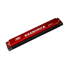 고나비 입문용 하모니카 24홀, 레드, GNB-24, 1개 완구/취미/학습완구/교구 반품 최저가 3,660원