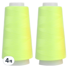 유니크 프리미엄 OWL 코아사 45수2합, 43 네온옐로우, 4개 홈인테리어/수예/수선 반품 최저가 11,130원