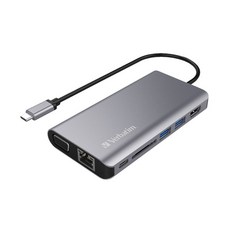버바팀 타입C 8in1 HDMI VGA USB3.0 RJ45 멀티허브 고속충전 리더기 66148, 그레이, 8 in 1 Type C Hub, 1개 가전디지털/휴대폰 액세서리 반품 최저가 55,080원
