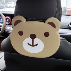앤티스 헤드레스트 애니멀 멀티 테이블, 1개, 곰 자동차용품/인테리어 반품 최저가 1,730원