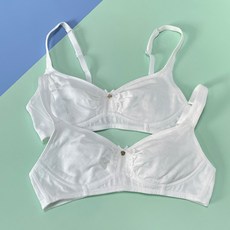 솔레일 여아용 이라이프 노와이어 러블리 리본 레이스 브라 2p 출산/유아동/유아동패션 반품 최저가 10,640원