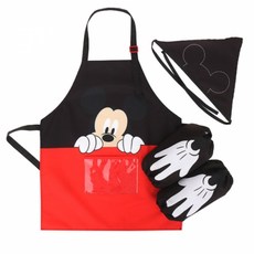 미키마우스 앞치마세트 심플 토시두건 아동 남아 미술체험 요리, 혼합색상, 1개 주방용품/주방잡화 반품 최저가 6,460원