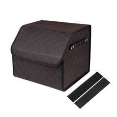 킨톤 자동차 가죽 트렁크 정리함, 블랙 자동차용품/인테리어 반품 최저가 6,850원