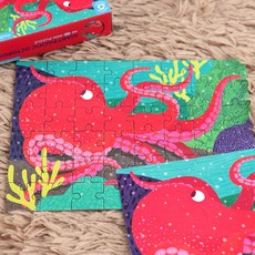 머드퍼피 자이언트 태평양 문어 미니 퍼즐, 혼합색상, 48피스, 1개 완구/취미/퍼즐/큐브/피젯토이 반품 최저가 3,640원